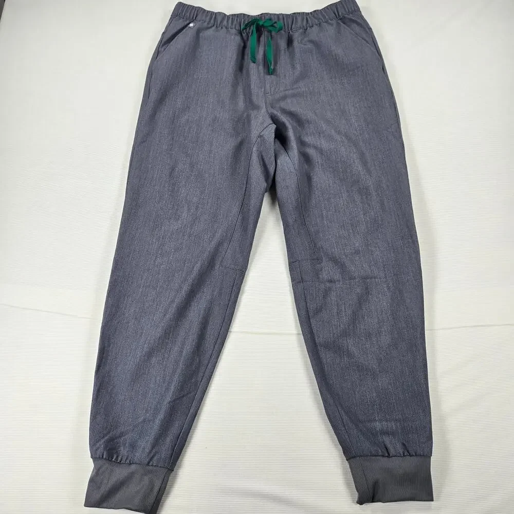 Figs Medical Healthcare Tansen Jogger Scrub Graphite Grey Pants Men's Size Large